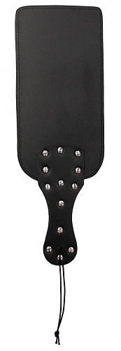 Чёрная шлёпалка Shots Media BV Studded Paddle PAI023BLK (38 см)