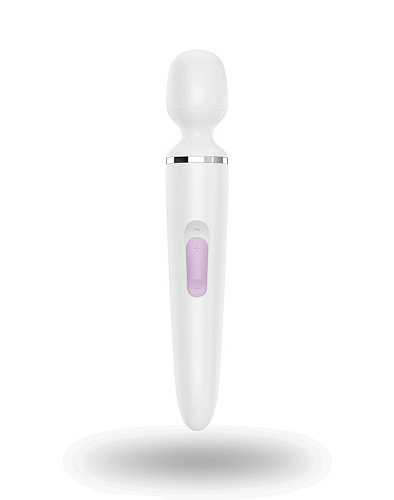 Белый вибратор Satisfyer Wand-er Woman 001227SA