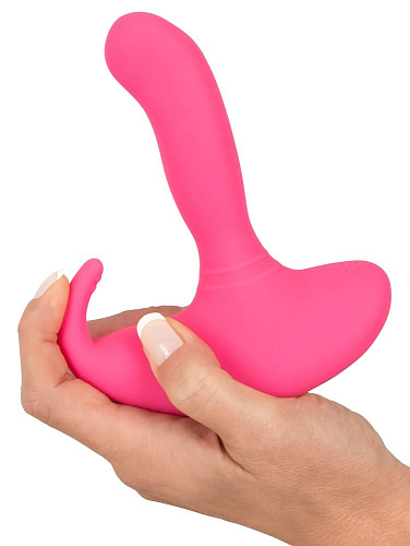 Розовый вибромассажёр для массажа точки G Orion Rechargeable G-Spot Vibe 0591734