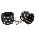 Чёрные наручи с фиксацией цепочкой на двух карабинах Orion Bad Kitty 2492059 1001
