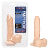 Телесный реалистичный фаллоимитатор California Exotic Novelties Emperor Ballsy SE-0132-50-2 (19 см)