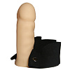 Фаллопротез телесного цвета  на чёрной резинке Сумерки богов 1005-00 BX DD