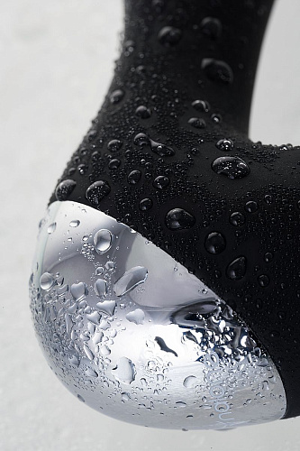 Чёрный вибромассажёр простаты с пультом ДУ Nalone Pro-P VS-VR50-1