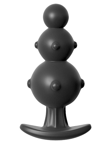 Чёрный анальный стимулятор Pipedream Ass Sweeper PD4686-23 (11,7 см)