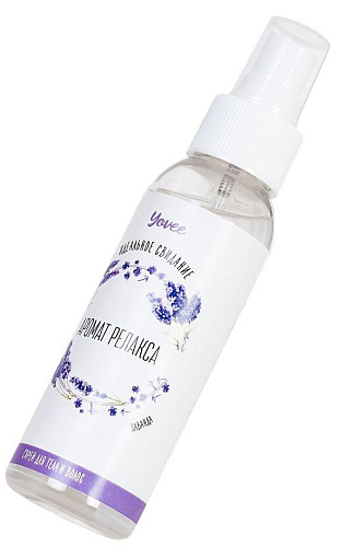 Спрей для тела и волос с ароматом лаванды ToyFa «Аромат релакса» 722294