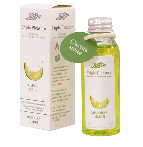 Эликсир JULEJU Triple Pleasure «Медовая дыня» 10227JULEJU (65 гр)
