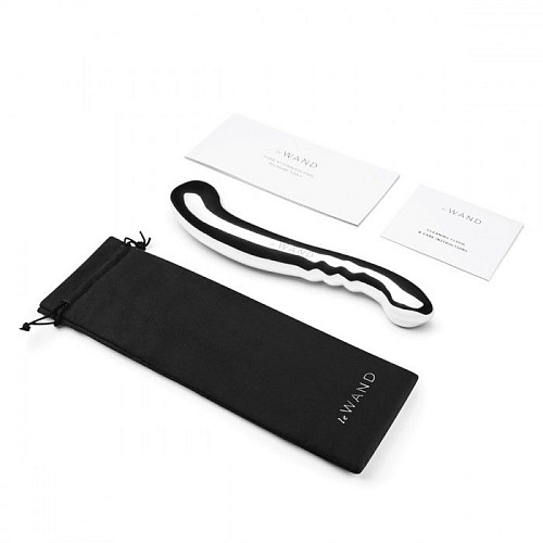 Серебристый утяжелённый фаллоимитатор Le Wand Contour LW-026 (28,6 см)