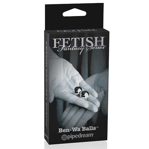 Серебристые вагинальные утяжелённые шарики без сцепки Pipedream PD4425-00