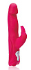 Розовый силиконовый вибратор с 3 моторами Erotic Fantasy JUMPING BULLETS HT-R1-PNK (22 см)