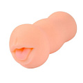 Мастурбатор-ротик телесного цвета с реалистичной внутренней текстурой Xise XS-MA60061