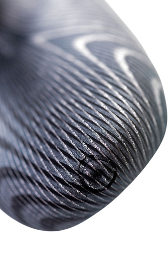 Чёрный вибростимулятор простаты с пультом ДУ Levett Ancus 18001B