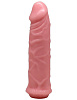 Телесный гелевый фаллоимитатор Eroticon 30022 (17 см)