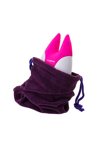 Бело-рзовый вибратор для стимуляции клитора Nalone FiFi VS-VR40