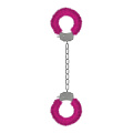 Розовые кандалы Shots Media BV Pleasure Legcuffs Pink OU009PNK