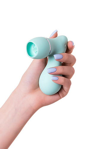 Мятный вакуум-волновой стимулятор клитора с язычком JOS DINGO 783028