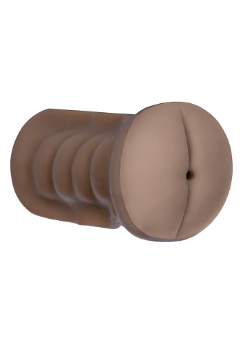 Темный мастурбатор-анус коричневого цвета California Exotic Novelties VIVID RAW BUTT FUCK  SE-7505-30-3