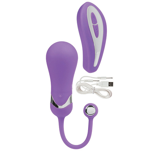 Фиолетовое виброяйцо California Exotic Novelties EMBRACE LOVERS REMOTE SE-4605-15-3
