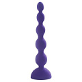 Фиолетовый анальный вибростимулятор Howells Anal Beads L 189022pur (21,5 см)