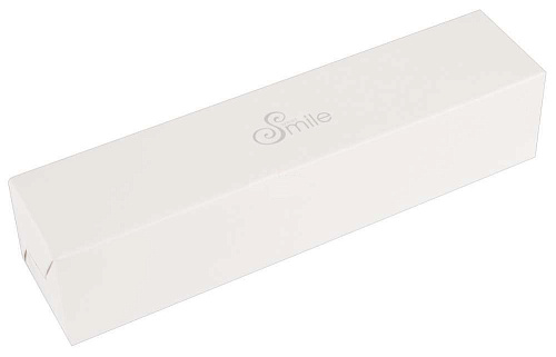 Белый двусторонний жезловый вибратор с 10 режимами вибрации Orion Smile 0591521