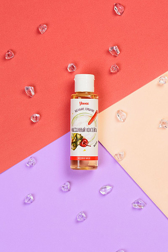 Масло для массажа с ароматом пина колады ToyFa «Массажный коктейль» 722105 (50 мл)