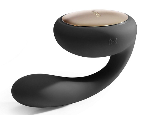 Чёрный вибромассажёр для пар Lelo Tara Black LEL7465