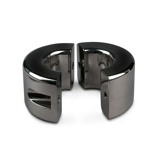 Серебристый утяжелитель для мошонки EDC Wholesale Sinner Metal Heavy Ball Stretcher SIN057