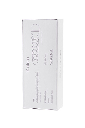 Фиолетовый вибромассажёр Nalone Rock VS-VR32З-5