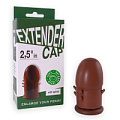 Коричневый латексный удлинитель пениса с шипиками Sitabella 2.5 in 3235