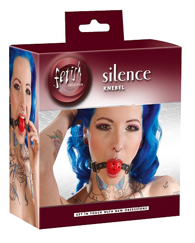 Классический кляп с красным шариком Orion Knebel 24915083001