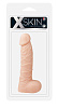 Телесный фаллоимитатор с богатым рельефом поверхности Dream Toys XSKIN 7 PVC DONG 20606 (18 см)