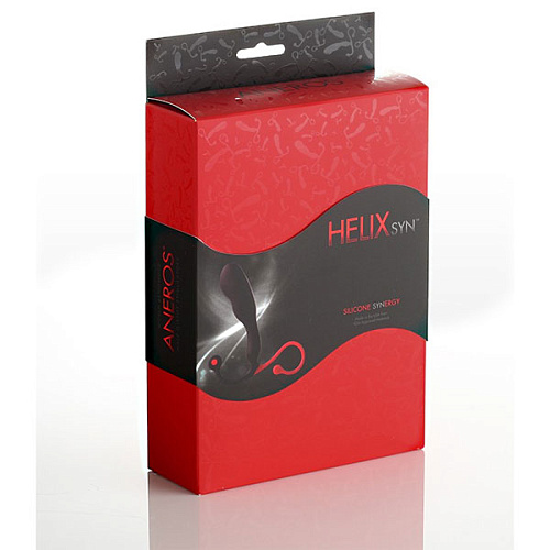 Чёрно-красный массажёр простаты Aneros Helix Syn HELIXSYN-13