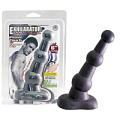 Чёрная втулка с наклоном NMC EXHILARATOR ANAL PLUG 111151 (15,2 см)