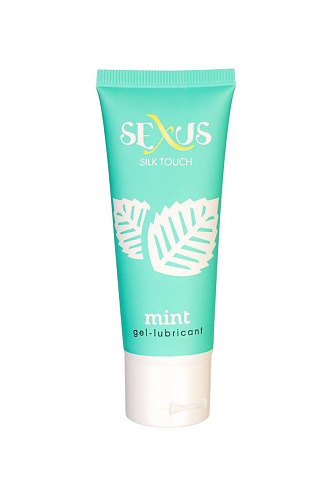 Увлажняющая гель-смазка с ароматом мяты Sexus Silk Touch Mint 817004 (50 мл)