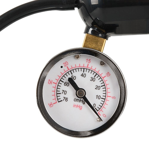 Чёрная вакуумная помпа с манометром Orion Mister Boner Professionals Pump 05337420000