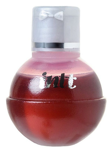 Массажное масло с ароматом винограда и разогревающим эффектом INTT FRUIT SEXY Grape FS03 (40 мл)