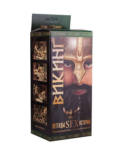 Фалломитатор телесного цвета на присоске Сумерки богов «Викинг» 2400-00 BX DD (24 см)