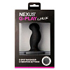 Стимулятор простаты с вибрацией чёрного цвета Nexus Range G-Play Large Black E21604 (10 см)