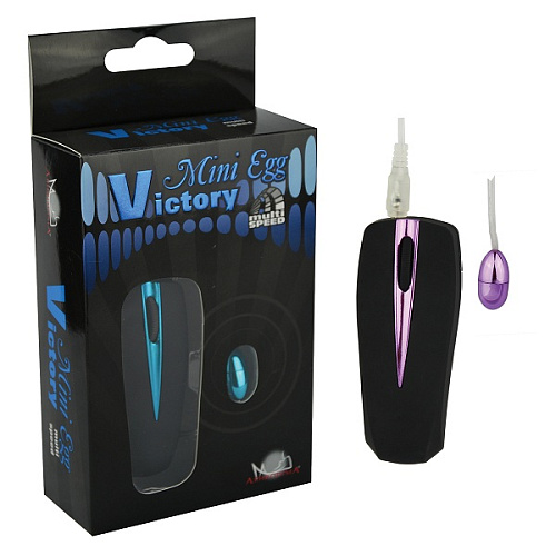 Мультискоростная фиолетовая вибропуля Howells Victory Mini Egg 35001-purple