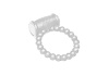 Белое эрекционное кольцо Lola toys Rings Drums 0114-50Lola