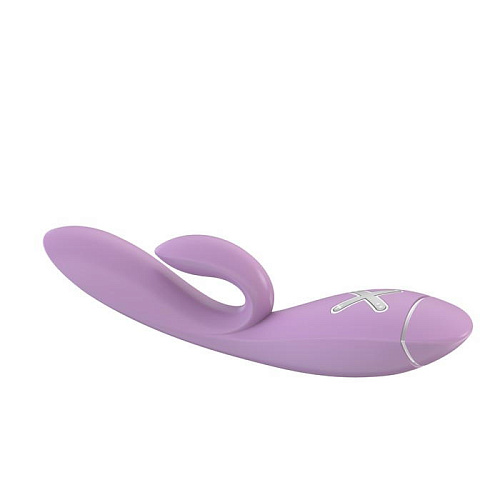 Розовый вибратор OVO rabbit K1 PINK (20 см)