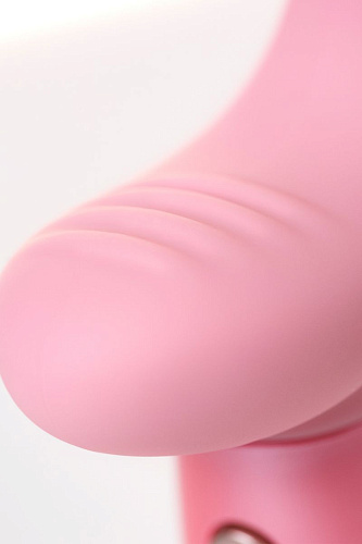 Розовый вибратор с двумя сменными насадками Le Stelle PERKS SERIES EX-3 LS12209