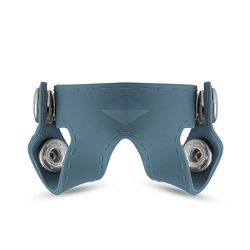 Темно-серое эрекционное кольцо с разделителем мошонки V-образной формы EDC Wholesale BON019