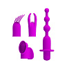 Лиловый вибронабор из 5 предметов Baile Joys Collection BW-012011