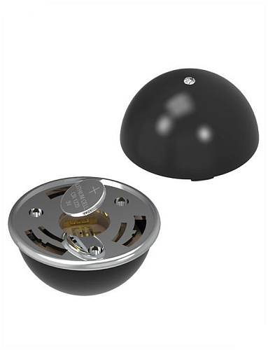 Чёрное виброяйцо с пультом управления ML Creation Remote Cherry ML-RC-S-BLK