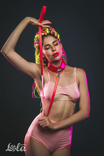 Красный ошейник с поводком Lola toys Circus 1085-02lola