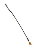 Чёрный с золотом стек Pipedream Riding Crop PD3989-23 (67 см)