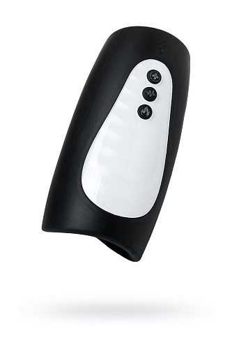 Вибромастурбатор чёрного цвета D-PENG Aircraft Cup D-PENG DP-18001