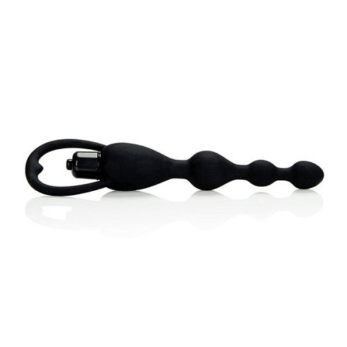 Анальная цепочка California Exotic Novelties Waterproof Vibrating Pleasure Beads SE-1329-20-2