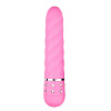 Розовый мини-вибратор EDC Wholesale Diamond Twisted Vibrator ET087PNK (11,4 см)
