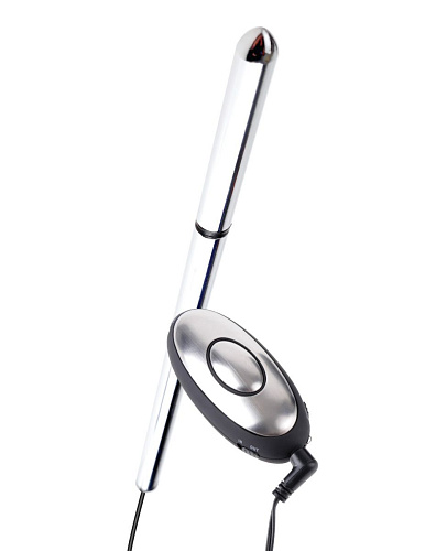 Электрозонд в уретру с выносным пультом управления электроимпульсами Pipedream PD3725-08